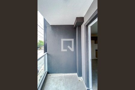 Varanda da Sala de apartamento para alugar com 1 quarto, 28m² em Mooca, São Paulo