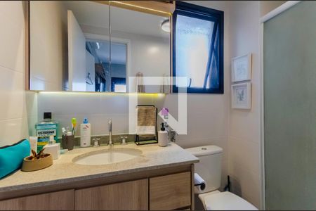 Apartamento para alugar com 69m², 2 quartos e 1 vaga Apartamento para alugar com 69m², 2 quartos e 1 vagaBanheiro da Suíte