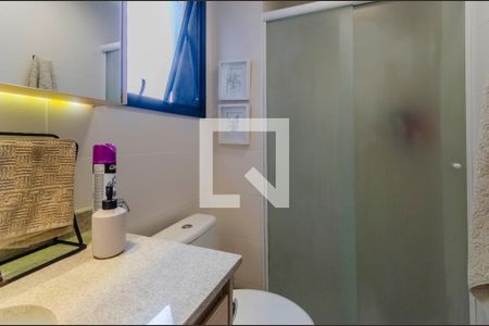 Apartamento para alugar com 69m², 2 quartos e 1 vaga Apartamento para alugar com 69m², 2 quartos e 1 vagaBanheiro da Suíte