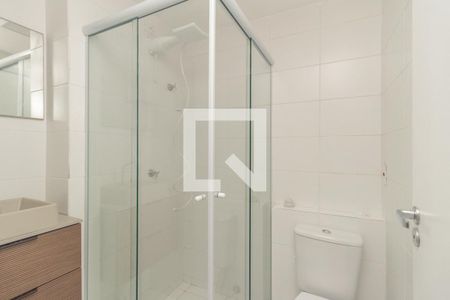 Banheiro de apartamento à venda com 1 quarto, 27m² em Vila Buarque, São Paulo