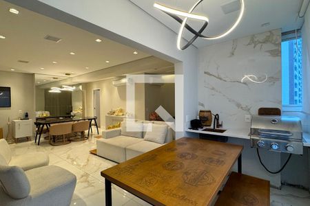 Varanda gourmet de apartamento à venda com 2 quartos, 110m² em Alphaville Empresarial, Barueri