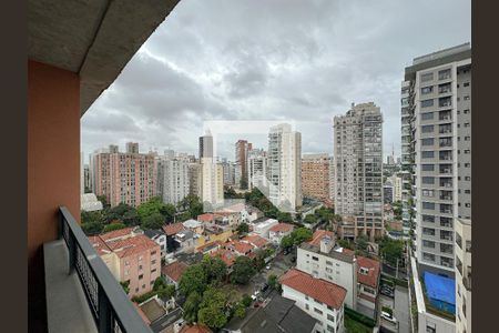 Varanda Studio de kitnet/studio para alugar com 1 quarto, 26m² em Perdizes, São Paulo