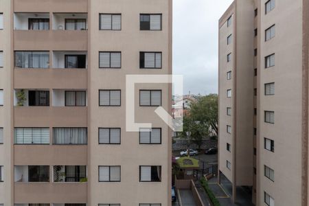 Vista Sacada Sala de apartamento à venda com 3 quartos, 72m² em Jardim Itapemirim, São Paulo