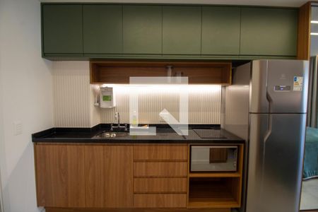 Studio para alugar com 30m², 1 quarto e sem vagaCozinha