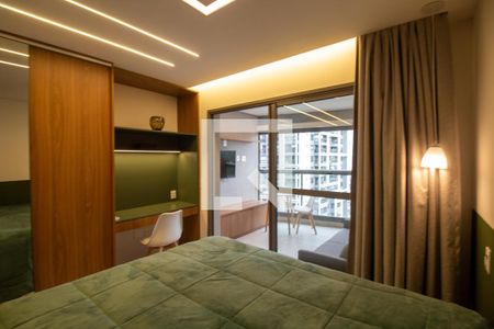 Studio de kitnet/studio para alugar com 1 quarto, 30m² em Jardim das Acácias, São Paulo