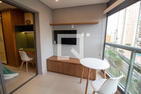 Studio de kitnet/studio para alugar com 1 quarto, 30m² em Jardim das Acácias, São Paulo