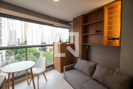 Studio de kitnet/studio para alugar com 1 quarto, 30m² em Jardim das Acácias, São Paulo