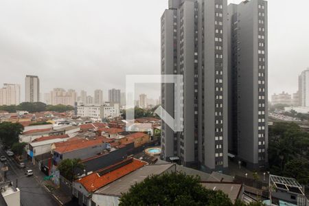Varanda - Vista  de apartamento à venda com 1 quarto, 40m² em Tatuapé, São Paulo