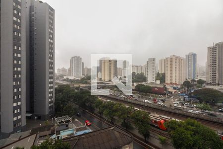 Varanda - Vista  de apartamento à venda com 1 quarto, 40m² em Tatuapé, São Paulo