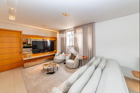 Sala 1 de apartamento à venda com 4 quartos, 246m² em Buritis, Belo Horizonte
