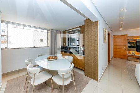 Sala 1 de apartamento à venda com 4 quartos, 246m² em Buritis, Belo Horizonte