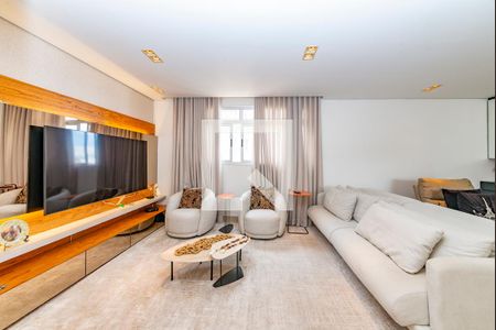 Sala 1 de apartamento à venda com 4 quartos, 246m² em Buritis, Belo Horizonte