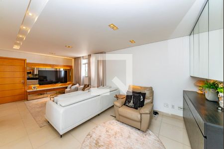 Sala 1 de apartamento à venda com 4 quartos, 246m² em Buritis, Belo Horizonte