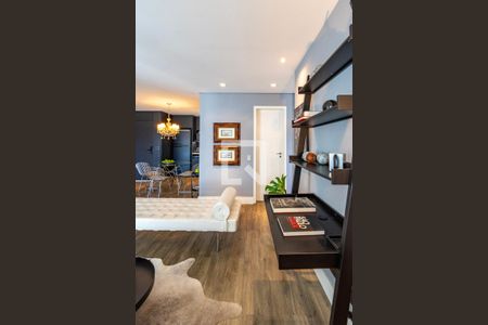 Sala de apartamento à venda com 1 quarto, 76m² em Vila Clementino, São Paulo