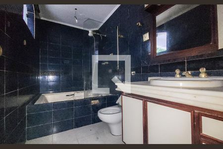 Casa para alugar com 98m², 2 quartos e 2 vagasBanheiro da suíte