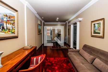 Sala de apartamento à venda com 1 quarto, 50m² em Centro, Belo Horizonte