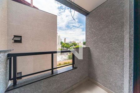 Varanda da Sala de apartamento à venda com 2 quartos, 92m² em Jardim Bela Vista, Santo André