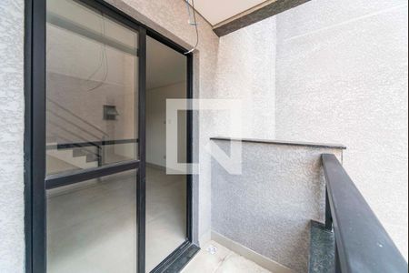 Varanda da Sala de apartamento à venda com 2 quartos, 92m² em Jardim Bela Vista, Santo André