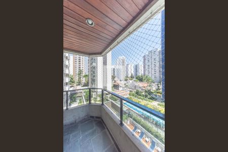 Apartamento para alugar com 124m², 4 quartos e 2 vagasQuarto 3 - Varanda