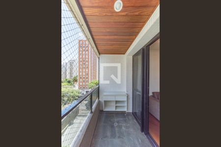 Sala - Varanda de apartamento para alugar com 4 quartos, 124m² em Brooklin Novo, São Paulo