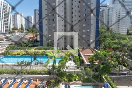 Sala - Varanda de apartamento para alugar com 4 quartos, 124m² em Brooklin Novo, São Paulo