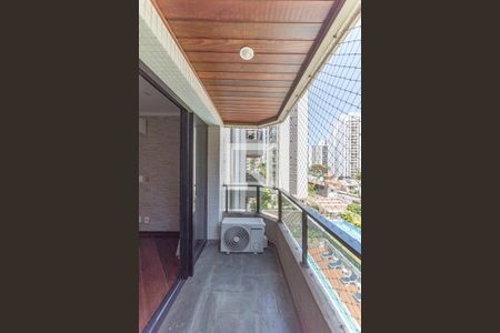 Sala - Varanda de apartamento para alugar com 4 quartos, 124m² em Brooklin Novo, São Paulo
