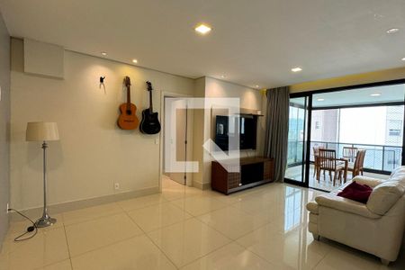 Sala de apartamento para alugar com 3 quartos, 116m² em Empresarial 18 do Forte, Barueri