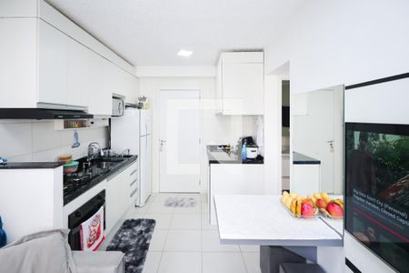 Sala e cozinha de apartamento à venda com 2 quartos, 33m² em Sacomã, São Paulo