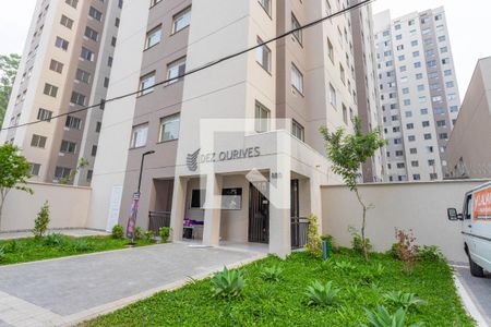 Apartamento à venda com 37m², 2 quartos e sem vagaFachada do condomínio 