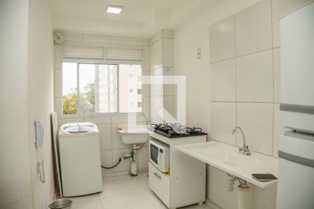 Cozinha  de apartamento à venda com 2 quartos, 37m² em Jardim São Savério, São Bernardo do Campo