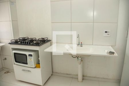 Cozinha de apartamento à venda com 2 quartos, 37m² em Jardim São Savério, São Bernardo do Campo