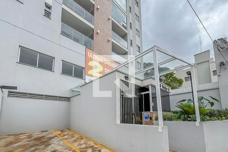 Apartamento para alugar com 58m², 2 quartos e 1 vagaFachada + plaquinha