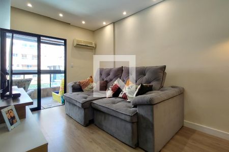 Sala de apartamento para alugar com 2 quartos, 91m² em Canto do Forte, Praia Grande