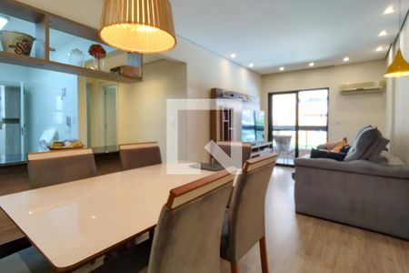 Sala de apartamento para alugar com 2 quartos, 91m² em Canto do Forte, Praia Grande