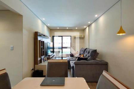 Sala de apartamento para alugar com 2 quartos, 91m² em Canto do Forte, Praia Grande