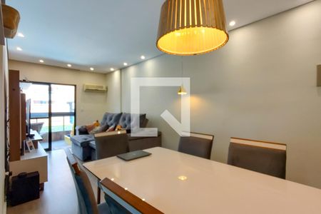 Sala de apartamento para alugar com 2 quartos, 91m² em Canto do Forte, Praia Grande