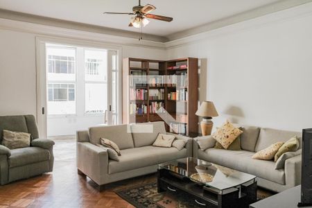 Sala  de apartamento à venda com 3 quartos, 263m² em Copacabana, Rio de Janeiro