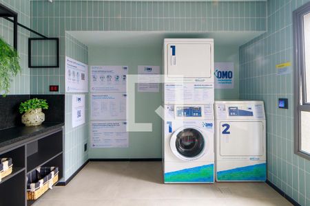 Studio para alugar com 24m², 0 quarto e sem vaga Studio para alugar com 24m², 0 quarto e sem vagaLavanderia