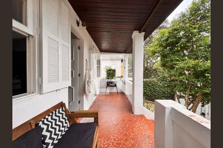 Varanda da Sala de casa para alugar com 2 quartos, 80m² em Vila Vitória, Santo André