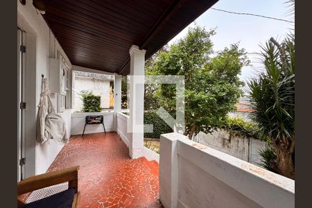 Varanda da Sala de casa para alugar com 2 quartos, 80m² em Vila Vitória, Santo André