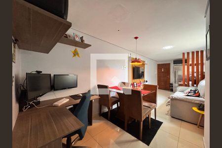 Sala de apartamento à venda com 2 quartos, 153m² em Vila Marina, Santo André