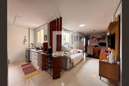 Sala de apartamento à venda com 2 quartos, 153m² em Vila Marina, Santo André