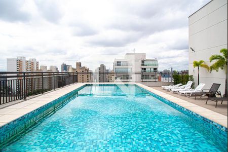 Área comum - Piscina de apartamento à venda com 1 quarto, 40m² em Consolação, São Paulo
