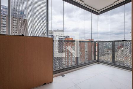 Studio - Varanda de kitnet/studio para alugar com 1 quarto, 24m² em Pinheiros, São Paulo