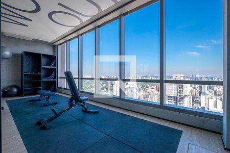 Studio para alugar com 24m², 1 quarto e sem vagaAcademia