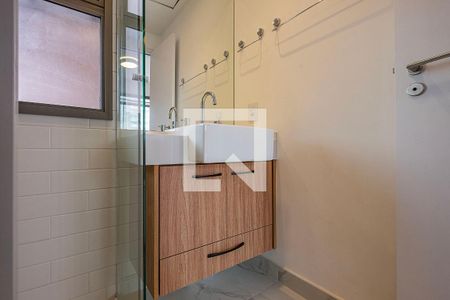 Studio para alugar com 24m², 1 quarto e sem vagaBanheiro