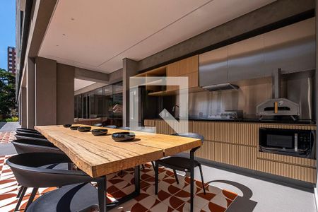 Studio para alugar com 24m², 1 quarto e sem vagaChurrasqueira