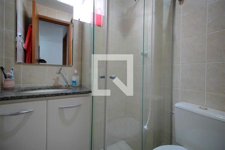 Banheiro de apartamento para alugar com 2 quartos, 63m² em Sagrada Família, Belo Horizonte