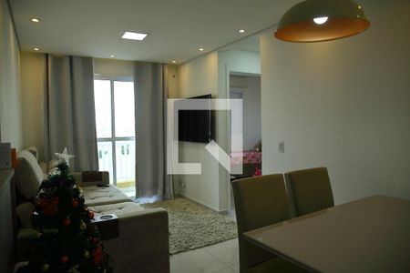 Sala de apartamento para alugar com 2 quartos, 48m² em Santa Terezinha, São Bernardo do Campo