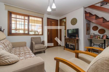 Sala de casa de condomínio à venda com 3 quartos, 217m² em Ipanema, Porto Alegre